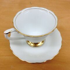 未使用■大倉陶園 プリンセス コーヒーカップ＆ソーサー C&S 46C/1501 コーヒー碗皿 札幌 西区 西野の画像