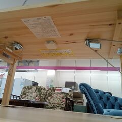 リユースのサカイ栃木店★ジモティ割あり★ 無印良品 テーブル（折りたたみ式） ベージュ W80×D50×H35 クリーニング済み TC11571の画像