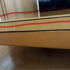 【ジャンク品】こたつ　W1050✖️D750 電源コードなし　脚折り畳みの画像