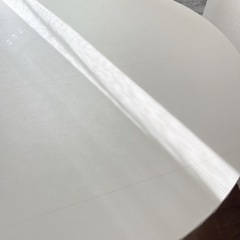 テーブル 円形 丸型 ラインド 木製 ダイニング オシャレ の画像