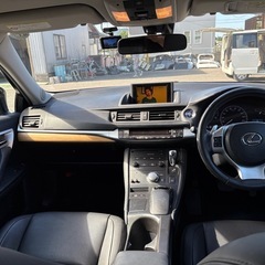 レクサスCT200h/ETC/Bカメラ/ドラレコ/シートヒーター/フォグ/ウィンカーミラーの画像