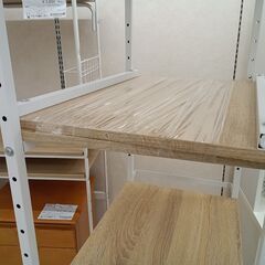 リユースのサカイ栃木店★ジモティ割あり★ ベガコーポレーション 収納棚 ホワイト W64×D40×H180 クリーニング済み TC11572の画像