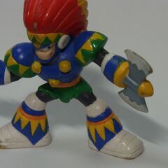 032 ロックマン「トマホークマン」　バンダイ ファミコン 当時物 送料込みの画像