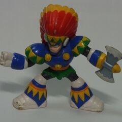 032 ロックマン「トマホークマン」　バンダイ ファミコン 当時物 送料込みの画像