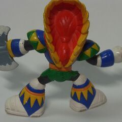 032 ロックマン「トマホークマン」　バンダイ ファミコン 当時物 送料込みの画像