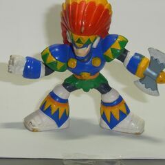 032 ロックマン「トマホークマン」　バンダイ ファミコン 当時物 送料込みの画像