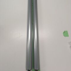 スチール製ローラ QR型(φ38×t1.2mm) 620mm 軸有り QR620N-A　2本　差し上げます。の画像