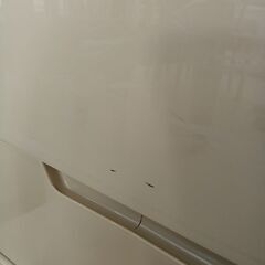 リユースのサカイ栃木店★ジモティ割あり★  収納棚 ベージュ×ブラウン W73×D41×H136 クリーニング済み TC11574の画像