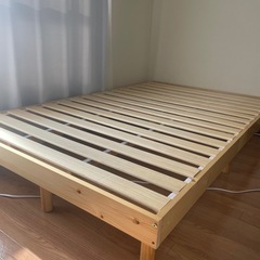 セミダブルすのこベッドの画像