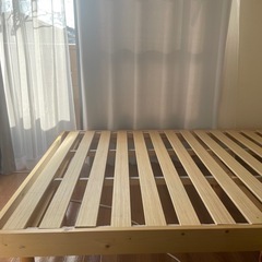 セミダブルすのこベッドの画像