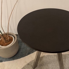 KanademonoテーブルTHE CAFE TABLE / ラバーウッドの画像