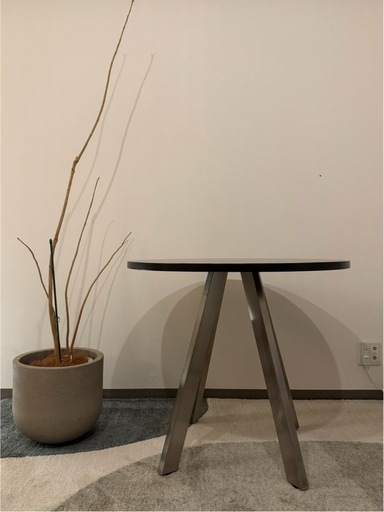 KanademonoテーブルTHE CAFE TABLE / ラバーウッド