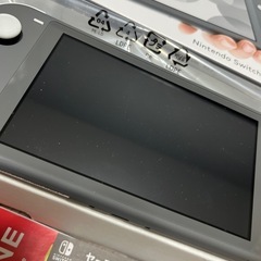 ほぼ新品、switch lite グレーの画像