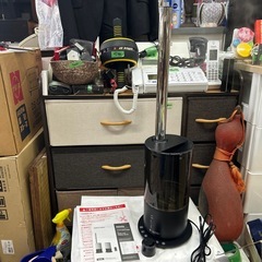 加湿器 アロマ ハイブリッド式 アロマ加湿器 luxy ブラック ホワイト 幅20×奥行20×高さ(短)35.4・(長)75.4cm 加湿器 卓上 卓上加湿器 超音波式加湿器 加湿器 アロマオイル 卓上 オフィス 小型 の画像