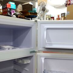 simplus 2ドア冷蔵庫 2025年製 90L SP-90LD2 家庭用 冷凍庫 一人暮らし 小型 オフィス コンパクト 家電 札幌市 中央区 南12条の画像