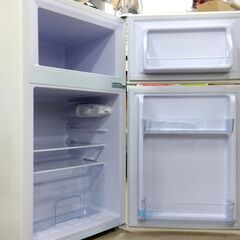 simplus 2ドア冷蔵庫 2025年製 90L SP-90LD2 家庭用 冷凍庫 一人暮らし 小型 オフィス コンパクト 家電 札幌市 中央区 南12条の画像