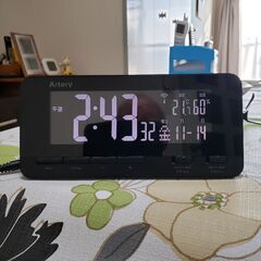 アデッソ❗レインボー電波クロック❗FS-01美品❗の画像