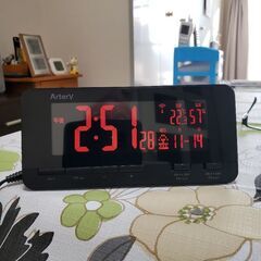 アデッソ❗レインボー電波クロック❗FS-01美品❗の画像