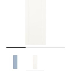 IKEAの扉SANNIDALとソフトクロージングヒンジ
の画像