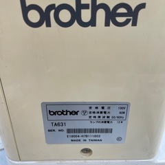 brotherブラザー職業用LED高輝度 TA631 KimieSatoの画像