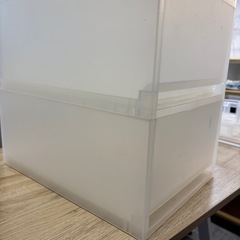 【在庫2点】【ポリプロピレン 収納ケース 3段】【無印】クリーニング済み【管理番号11411】町の画像