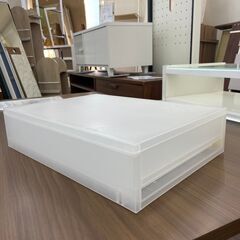 【在庫2点あり】無印良品収納ケース ケース 引き出し式 薄型  各550円 店舗販売 南区の画像