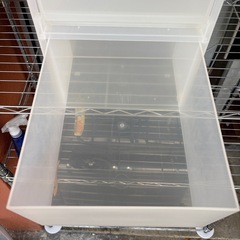 【無印】【ポリプロピレン 収納ケース 2段】クリーニング済み【管理番号11411】町の画像