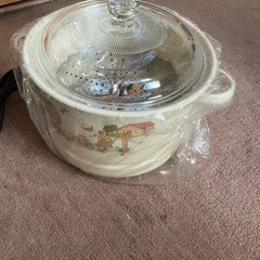 保温トレー　＆　スチームポット（蒸し器）の画像