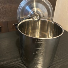 ステンレス　キッチンポット丸型　12cm
の画像