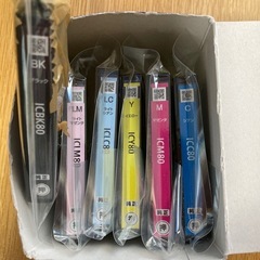 EPSON純正プリンターインク６本セット
の画像