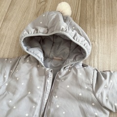 プティマイン ジャンプスーツ70  防寒カバーオール 防寒アウターの画像