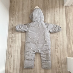 プティマイン ジャンプスーツ70  防寒カバーオール 防寒アウターの画像