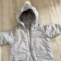 プティマイン ジャンプスーツ70  防寒カバーオール 防寒アウターの画像