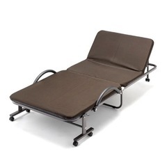 折りたたみパイプベッドの画像