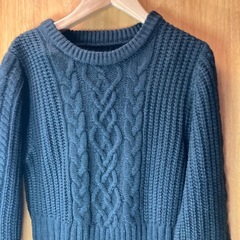 【新品】GRL ブラックニットロングワンピースの画像