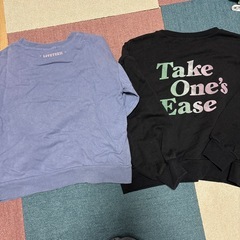 ピンクラテ　ラブトキ　トレーナー2枚セットの画像