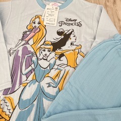 Disney プリンセス パジャマ 130サイズ 長袖の画像