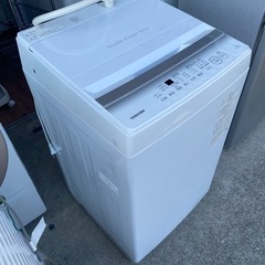 福岡市内-久留米-小郡配送無料　保証ありTOSHIBA 東芝 AW-7GM2 分解洗浄済み洗濯機 全自動洗濯機の画像