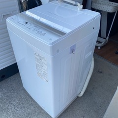 福岡市内-久留米-小郡配送無料　保証ありTOSHIBA 東芝 AW-7GM2 分解洗浄済み洗濯機 全自動洗濯機の画像