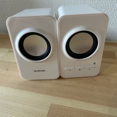 ELECOM USBスピーカー MS-P05UWH ホワイトの画像