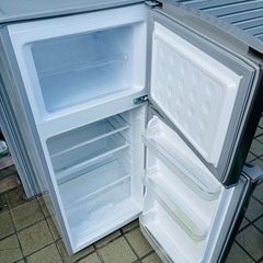 直接引き取り1,000円引き⭐︎大阪府下又は近郊は配送設置込み🉑 SHARP 118L 冷凍冷蔵庫 SJ-H12D-S 2018年製/YMJ112-37の画像