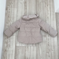 プティマイン リボンアウター ダウン 100の画像