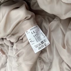 プティマイン リボンアウター ダウン 100の画像