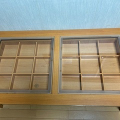 引き出しディスプレイ　ローテーブルの画像