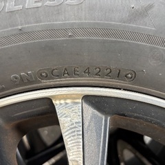 【決まりました】スタッドレスタイヤ　ホイール付きの画像