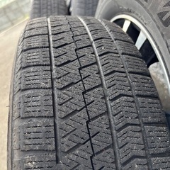 【決まりました】スタッドレスタイヤ　ホイール付きの画像