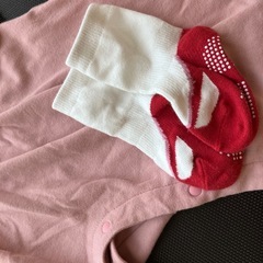 袴ロンパース　靴下　たび付き　の画像