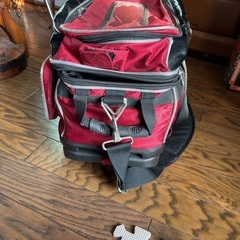 ボーリングキャリーバッグ赤の画像