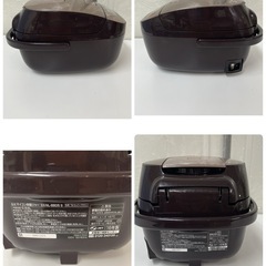 R721 ☀️ ZOJIRUSHI 炊飯ジャー 3合炊き 16年製 NL-BB05 ⭐ 動作確認済 ⭐ クリーニング済の画像