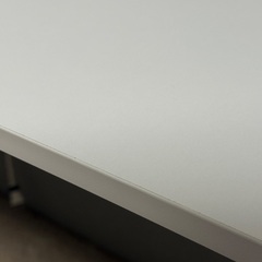 アイリスプラザ　パソコンデスク 白 120cm × 40cmの画像